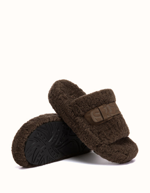 EVERAU® Croft Plus Slippers (Chocolate)