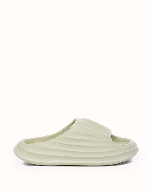 Image of Slippers. Product name - EVERAU® Women Cloud Slippers Plus Sandals in Green colour by brand - Everau