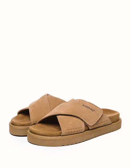 EVERAU® Lilac Sandals (Chestnut)
