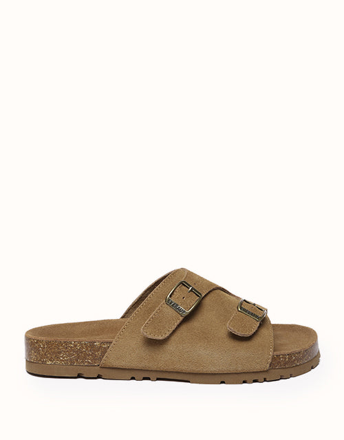 Image of Sandals. Product name - EVERAU® Alexis Sandals in Chestnut colour by brand - Everau