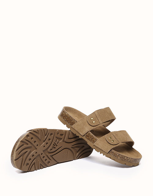 EVERAU® Aurelia Sandals (Chestnut)