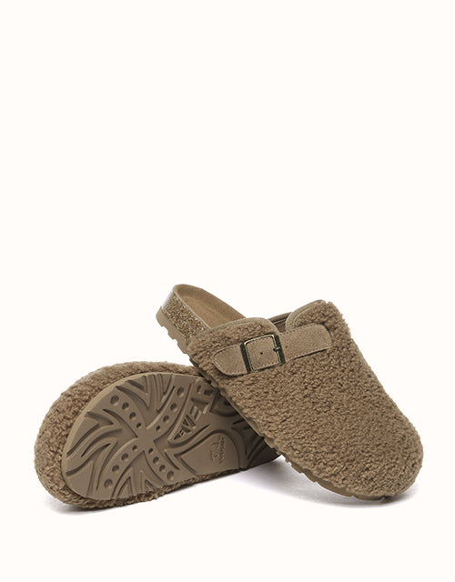 EVERAU® Greta Slippers (Chestnut)