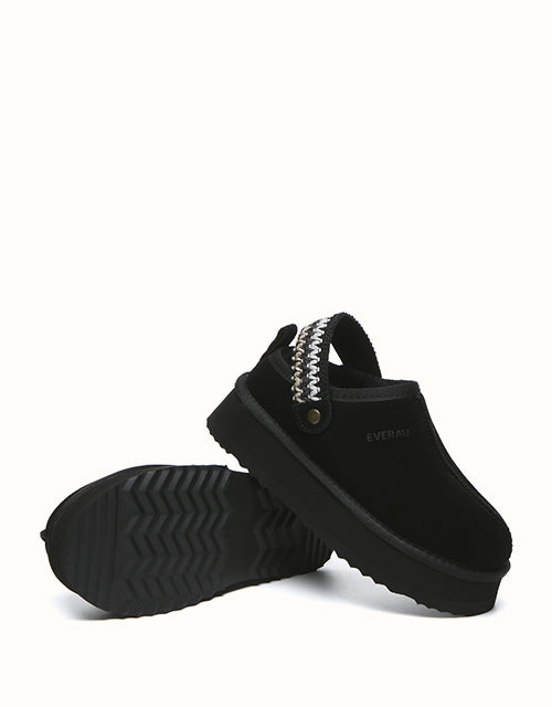 EVERAU® Maeve Slipper (Black)