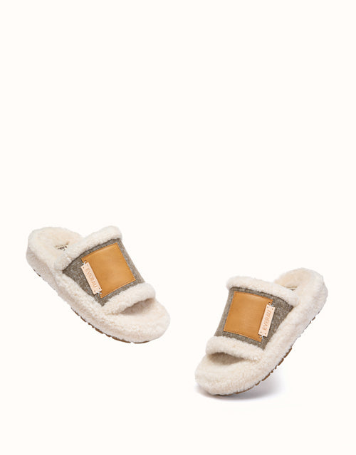 EVERAU® Scape Slippers (Beige/Khaki)