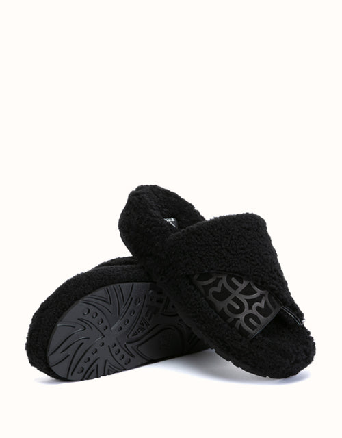 EVERAU® Origami Slippers (Black)