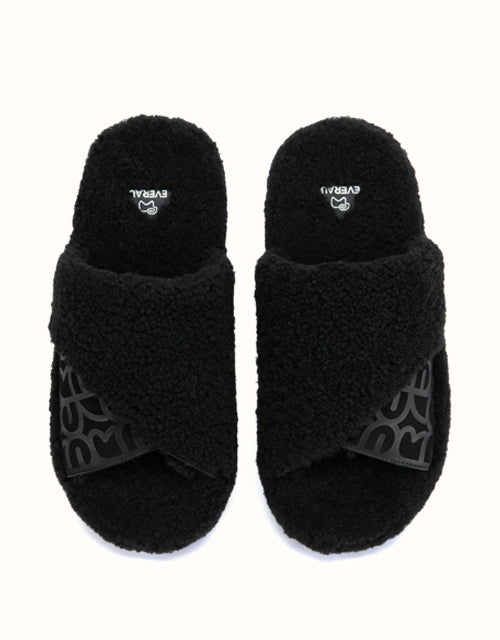 EVERAU® Origami Slippers (Black)