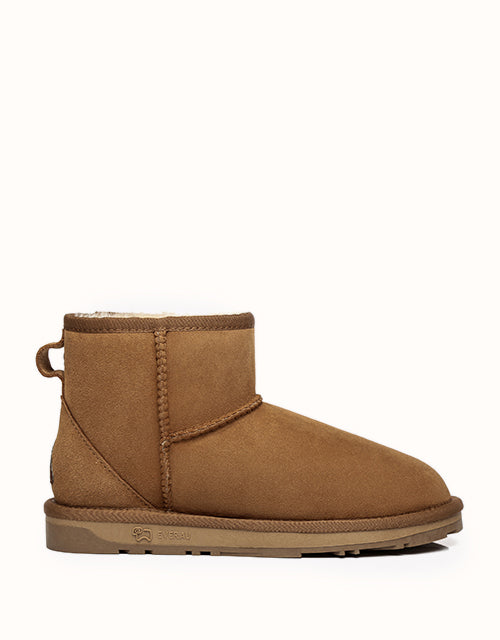 Image of Boots. Product name - EVERAU® Mini Classic Boots in Chestnut colour by brand - Everau