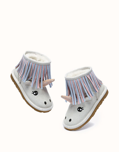 EVERAU® Unicorn Kids Plus Boots (Sand)