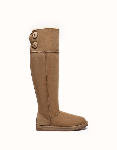 Image of Boots. Product name - EVERAU® Jenner Boots in Chestnut colour by brand - Everau