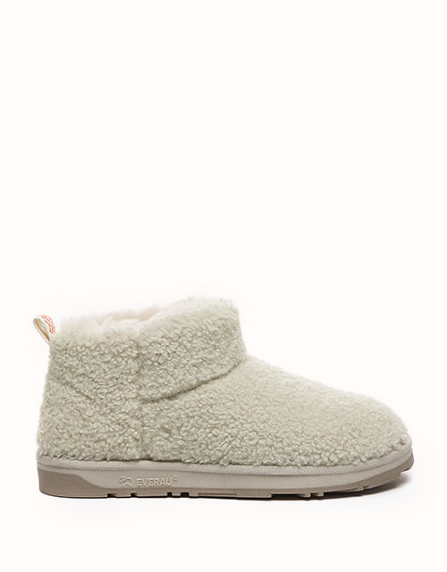 Image of Boots. Product name - EVERAU® Ultra Teddycozy Boots in Sand colour by brand - Everau