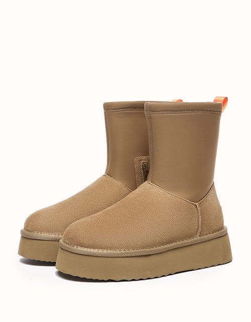 UGG EVERAU® Ethel Platform Boots (Chestnut)