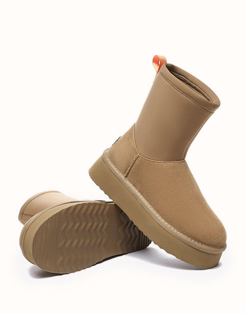 UGG EVERAU® Ethel Platform Boots (Chestnut)