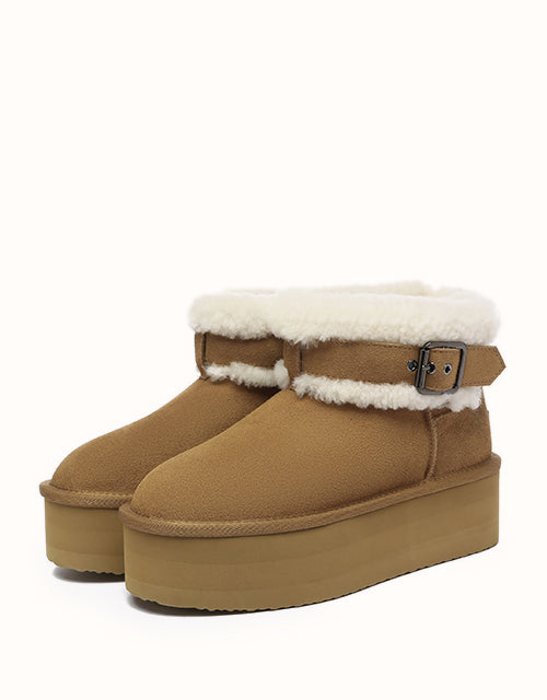 UGG EVERAU® Ula Platform Boots (Black)