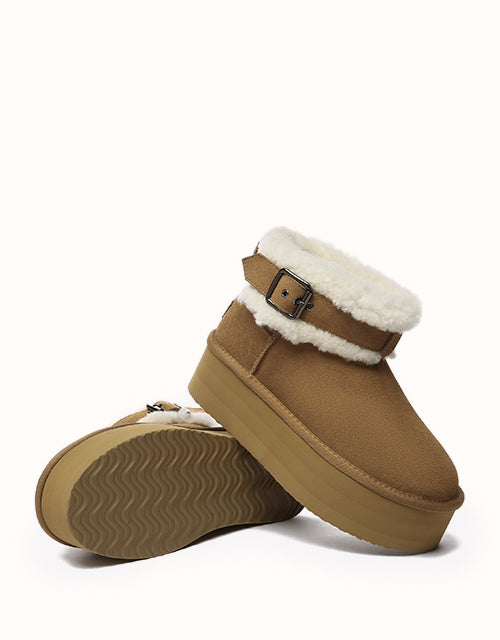 UGG EVERAU® Ula Platform Boots (Black)