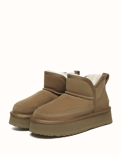 EVERAU® Vesper Platform Boots (Black)