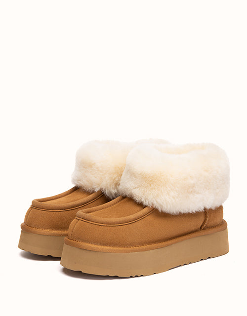 EVERAU® Loofee Boots (Chestnut)