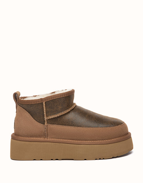 Image of Boots. Product name - EVERAU® Earlova Boots in Chestnut colour by brand - Everau