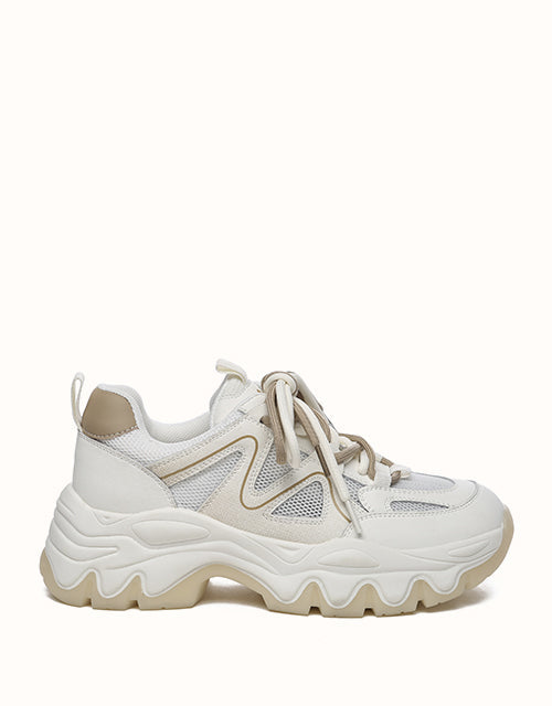 Image of Sneakers. Product name - EVERAU® Carter in Beige colour by brand - Everau