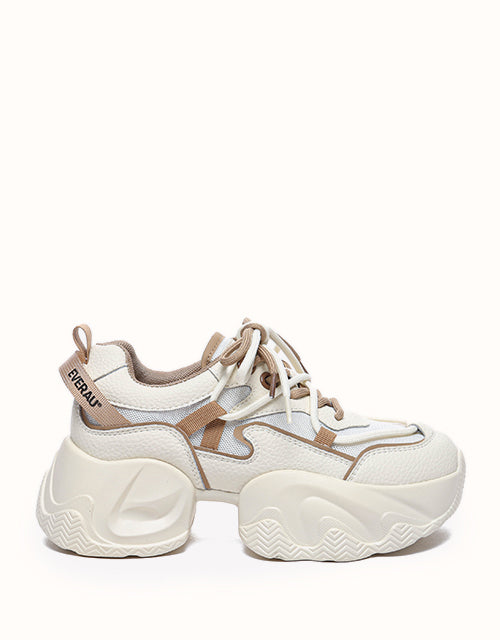 Image of Sneakers. Product name - EVERAU® Colton Sneakers in Beige White colour by brand - Everau