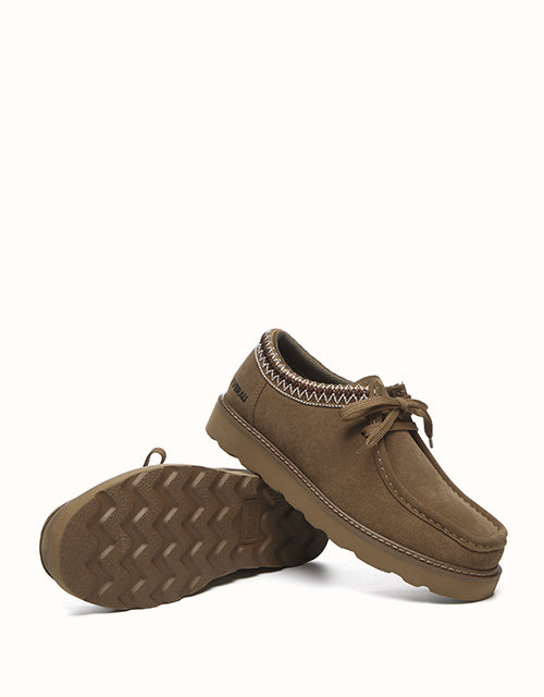 EVERAU® Madison Moccasins (Chestnut)