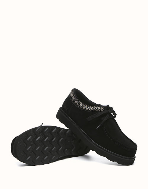EVERAU® Madison Moccasins (Black)