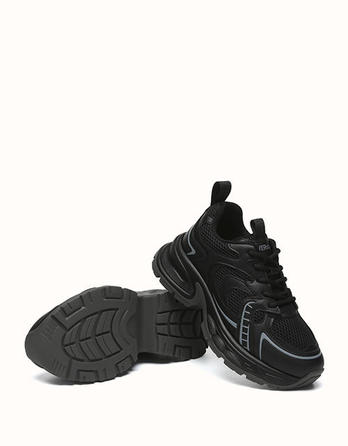 EVERAU® Caleb Sneakers (Black)