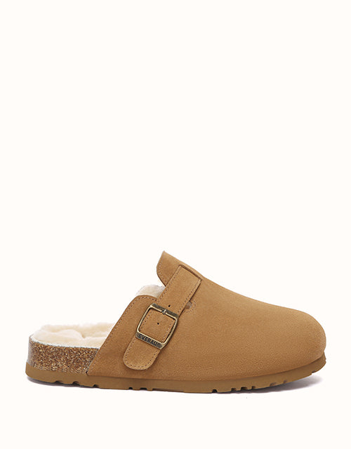 Image of Slippers. Product name - EVERAU® Hazco Men Slippers in Chestnut colour by brand - Everau