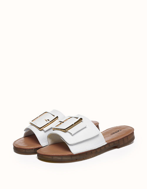 EVERAU® Bera Sandals (White)