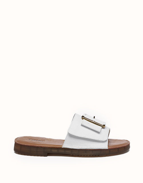 Image of Sandals. Product name - EVERAU® Bera Sandals in White colour by brand - Everau