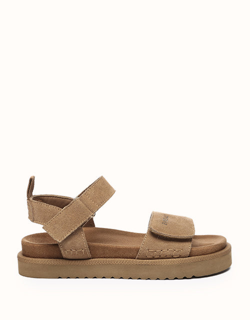 Image of Sandals. Product name - EVERAU® Carla Sandals in Chestnut colour by brand - Everau