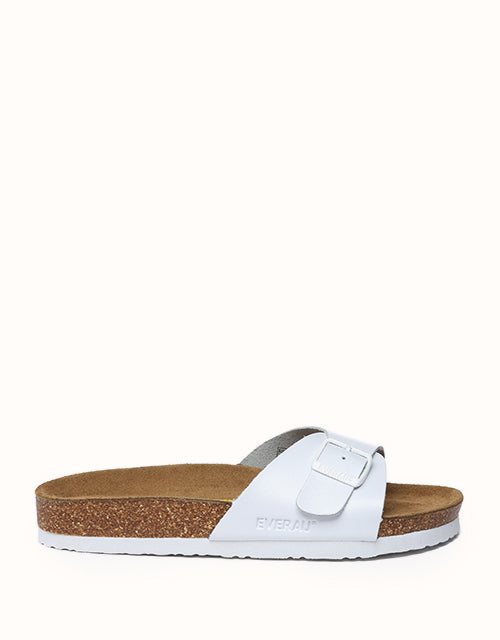 Image of Sandals. Product name - EVERAU® Summer Charms Walk Sandals in White colour by brand - Everau