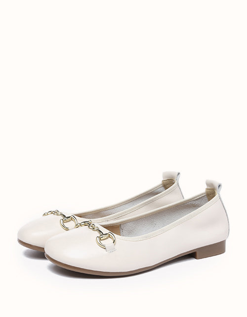 EVERAU® Blake Flats (Cream)