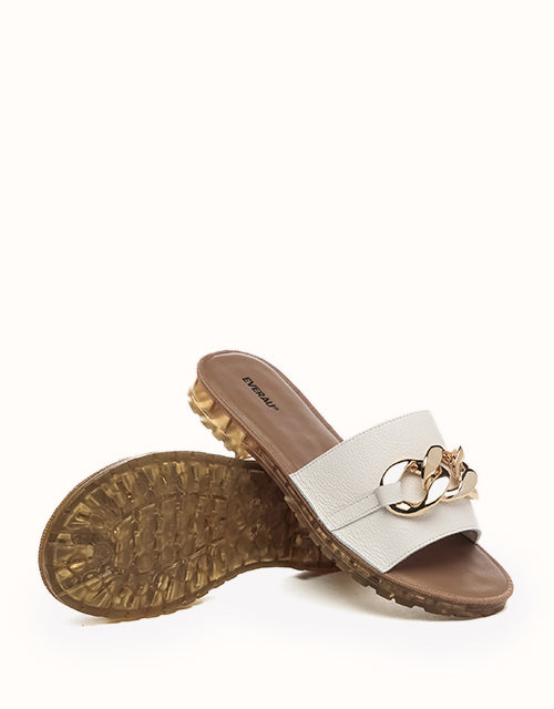 EVERAU® Jianna Sandals (White)