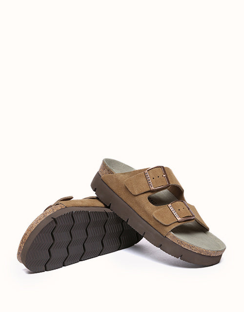 EVERAU® Sandal Platform Sandals (Brown)