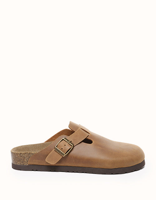 Image of Sandals. Product name - EVERAU® Brooklyn Men Sandals in Chestnut colour by brand - Everau