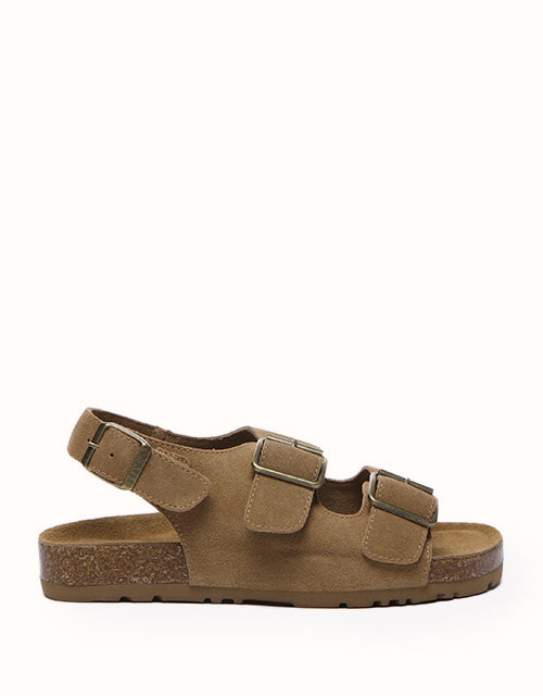 Image of Sandals. Product name - EVERAU® Layne Sandals in Chestnut colour by brand - Everau