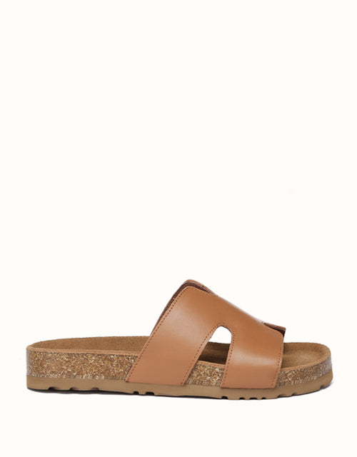 Image of Sandals. Product name - EVERAU® Heidy Sandals in Chestnut colour by brand - Everau