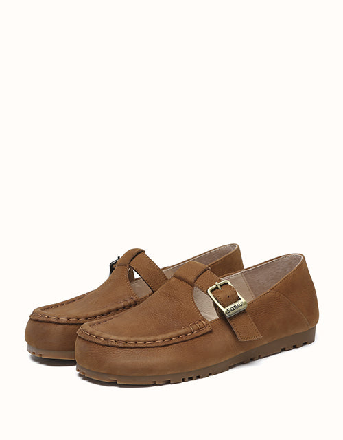 EVERAU® Maria Loafers (Chestnut)