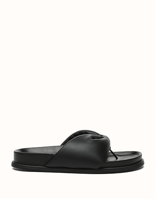 Image of Sandals. Product name - EVERAU® Bubble Sandals in Black colour by brand - Everau