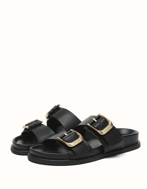 EVERAU® Mounish Sandals (Black)