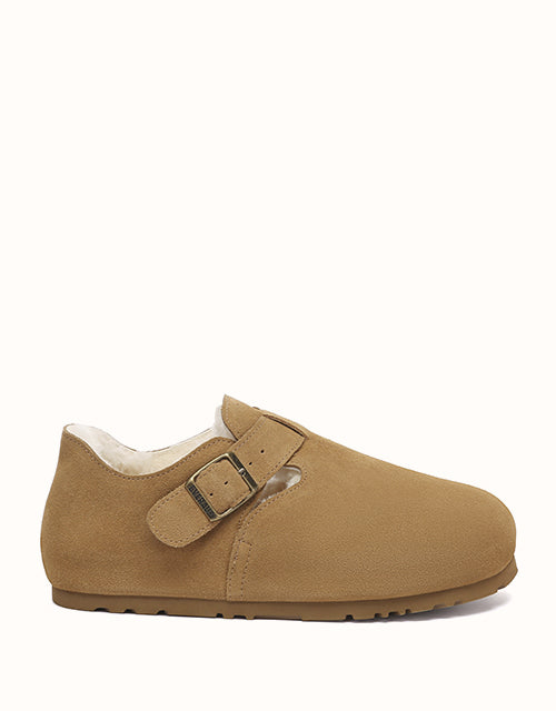 Image of Slippers. Product name - EVERAU® Hazora Slippers in Chestnut colour by brand - Everau