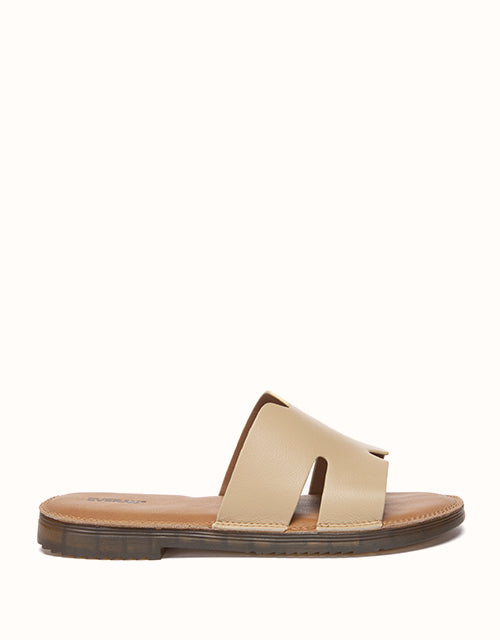 Image of Sandals. Product name - EVERAU® Clovey Sandals in Nude colour by brand - Everau