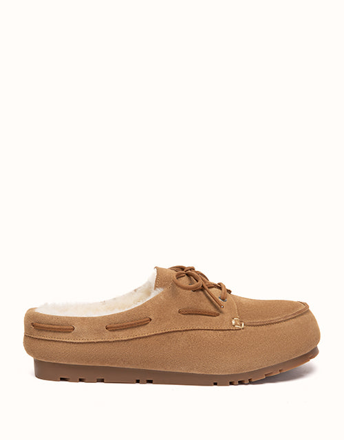 Image of Slippers. Product name - EVERAU® Churna Slippers in Sand colour by brand - Everau