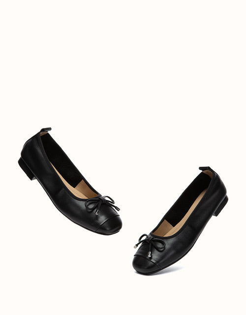 EVERAU® Suvel Flats (Black)