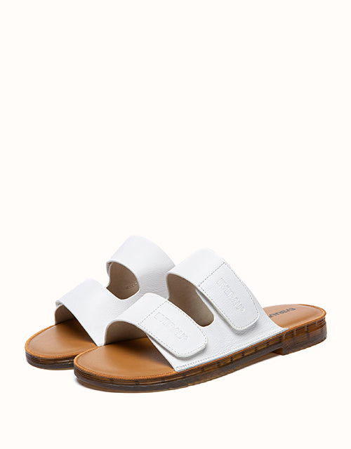 EVERAU® Cova Sandals (White)