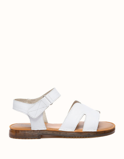 Image of Sandals. Product name - EVERAU® Holia Sandals in White colour by brand - Everau