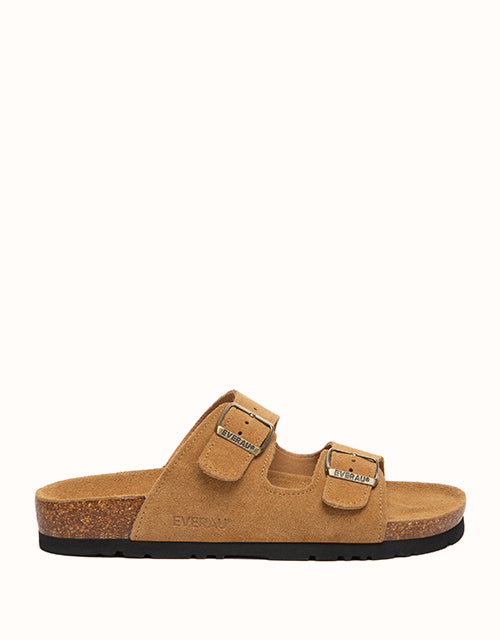 Image of Sandals. Product name - EVERAU® Isola Sandals in Chestnut colour by brand - Everau
