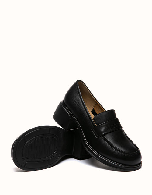 EVERAU® Ellery Loafers (Black)