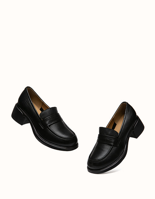 EVERAU® Ellery Loafers (Black)