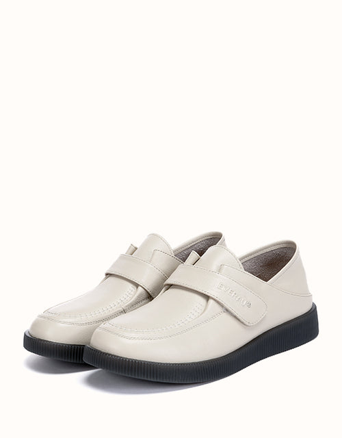 EVERAU® Somaya Loafers (Beige)